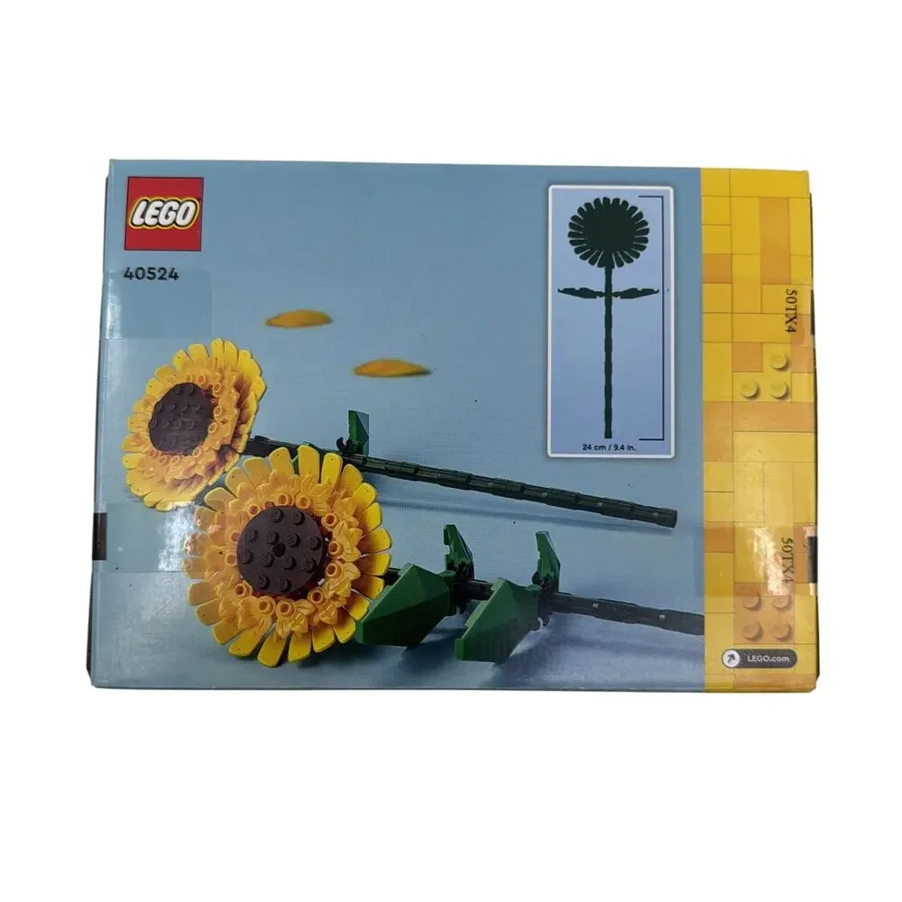 NIB LEGO Icons Tiny Plants 10329 & Sunflowers 40524 Botanical Collection 949 PCS